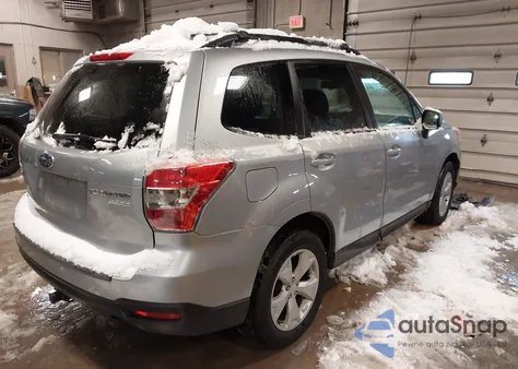 2016 Subaru Forester 2.5I Premium из США, поврежденный, VIN JF2SJADC5GH527934